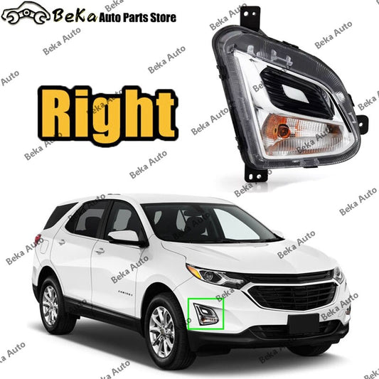 Applicable to 2018-2021 for Chevrolet Equinox right front bumper turn signal light with fog light