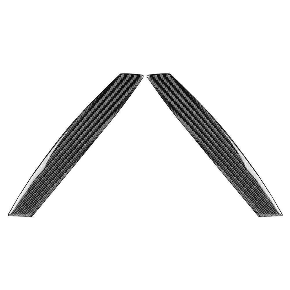 2 Pcs Carbon Fiber Interior Door Handle Strip Cover for BMW Z4 E85 2003-2008