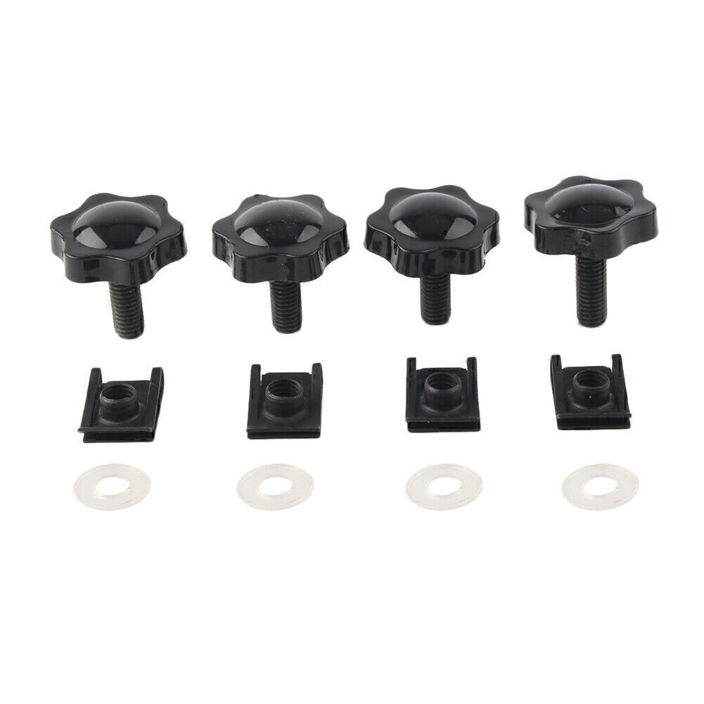 for Harley FLHT FLHTCU 4X Saddlebag Lock Mounting Theft Deterrent Bolt Screw