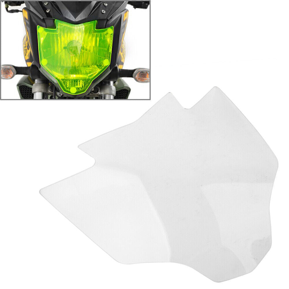 for YAMAHA FZ-S 150 17-19 Headlight Guard Shield Screen Lens Cover Transparent