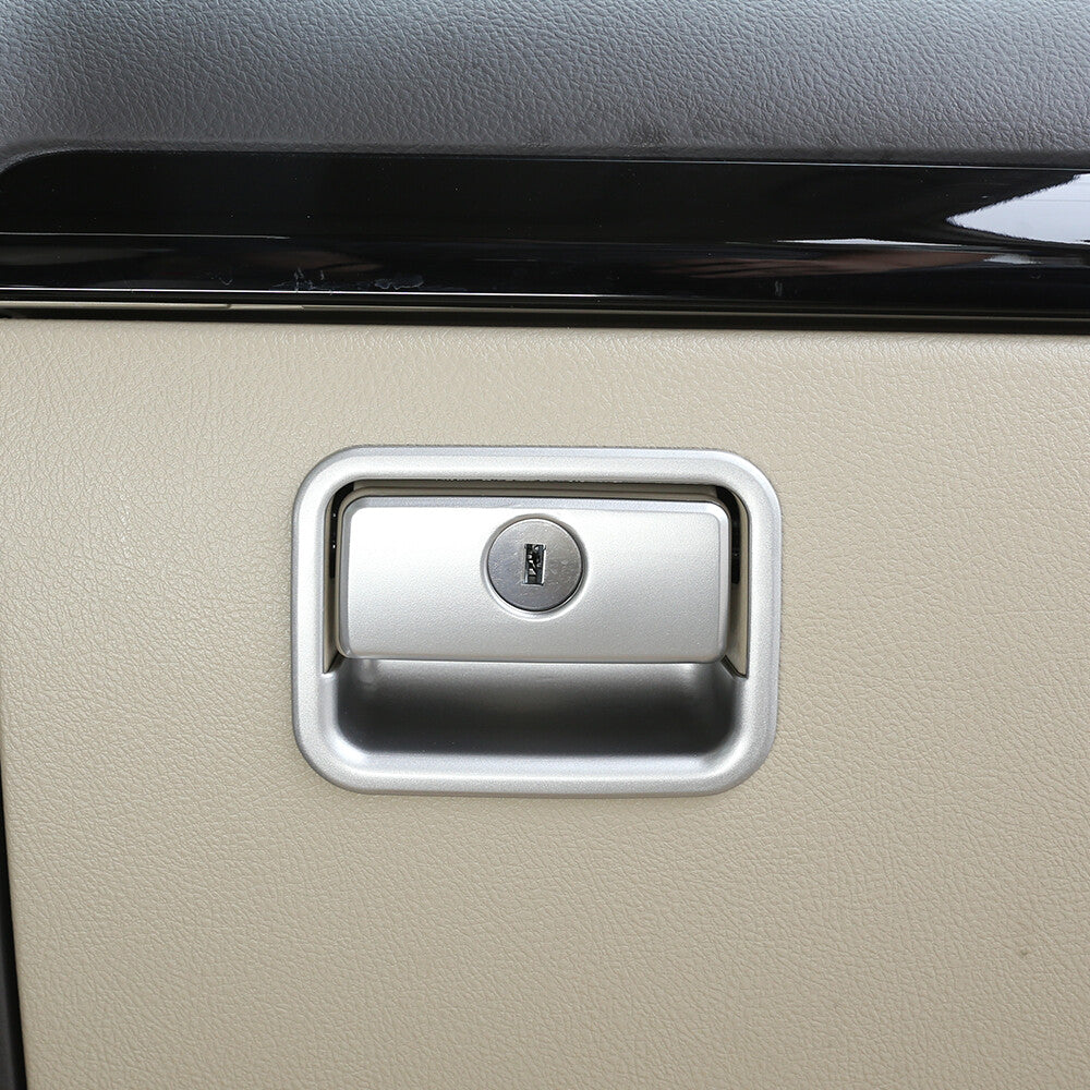 Matte black gear panel and cupholder cover trim available for Toyota @ Tundra 2014-2021
