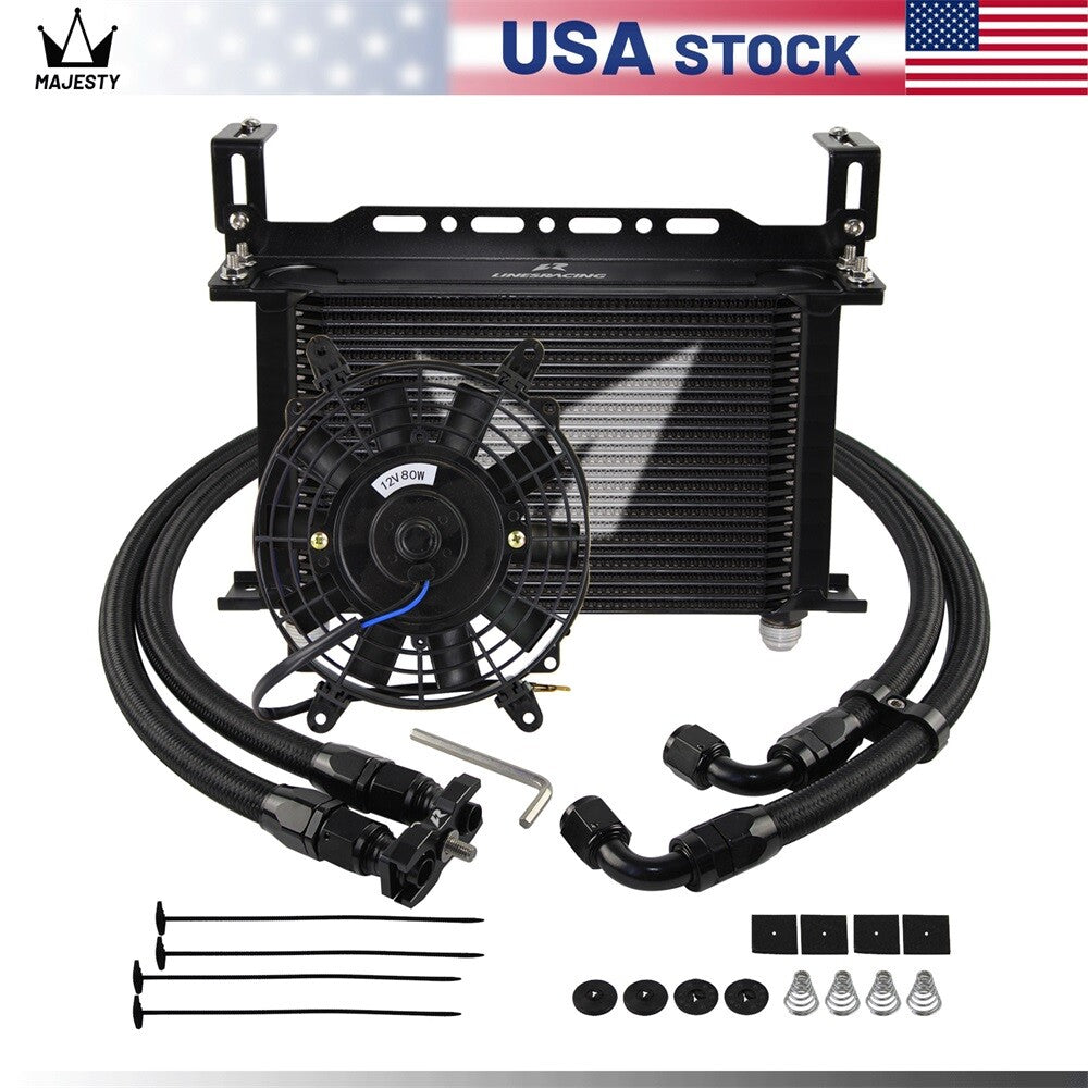 AN10 25 Row Oil Cooler Kit for BMW E82 135i E36 M3-Euro E46 M3 E90 E92 E93 335i