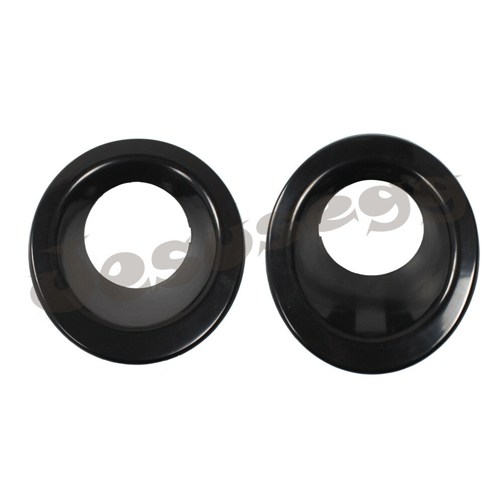 2x Unpainted Front Left Right Fog Lamp Light Bezel for Land Rover LR2 2008-2013