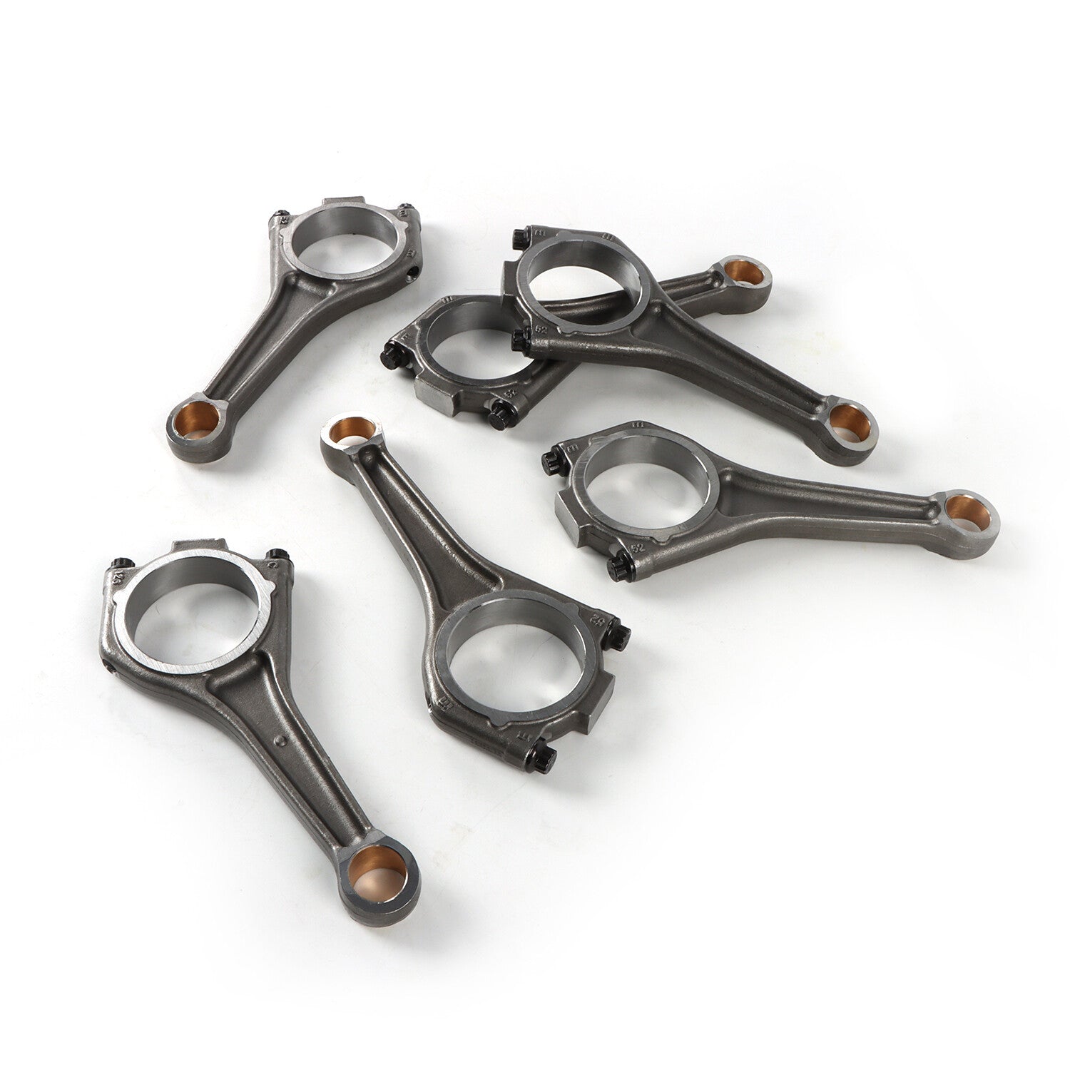 6Pcs Engine Connecting Rod for Jaguar for Land Rover Range LR4 3.0L AJ126 V6 2014-20