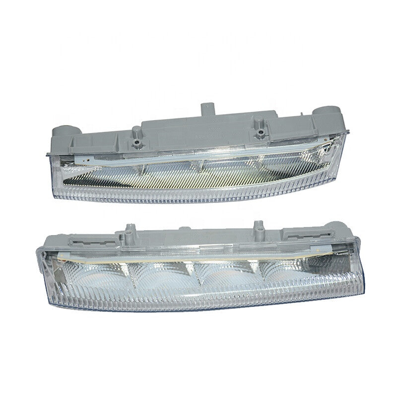 One pair of L+R daytime running lights and fog lights are suitable for Mercedes-Benz W204 S204 C350 W212