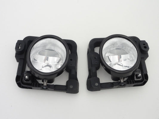 One pair of transparent front fog lights, bumper lights, and driving lights suitable for Honda Accord 2009-2010.