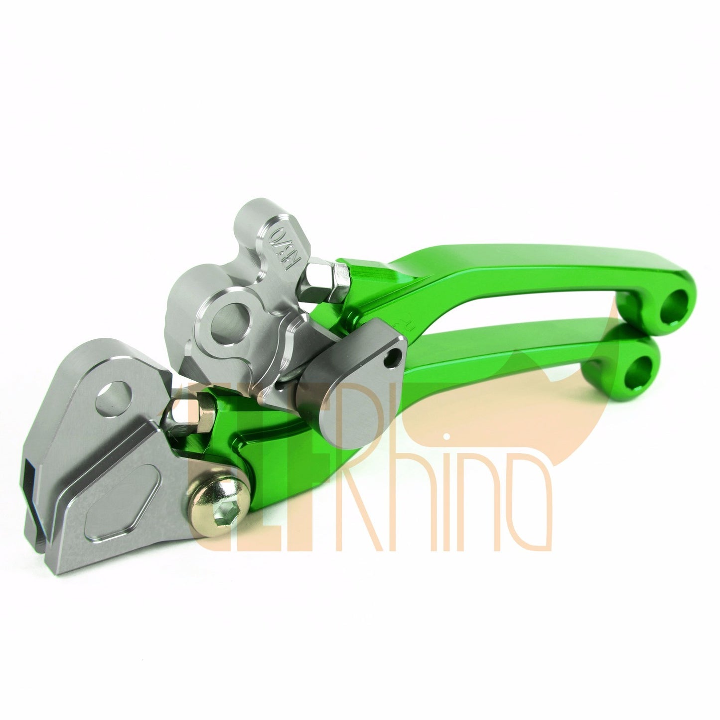 for Kawasaki KX112 2022-2023 Pivot Clutch Brake Levers CNC Pair KX 112 Green