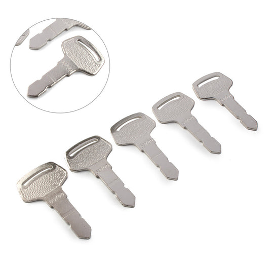 5pcs lgnition Keys For Kubota B Series Tractor Equipment 15248-63700 6C040-55430