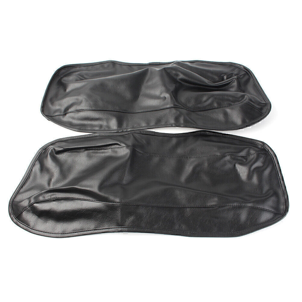 2Pcs Saddlebag Lid Bra Covers for Harley Touring Electra Glide FLHTC 1993-2013