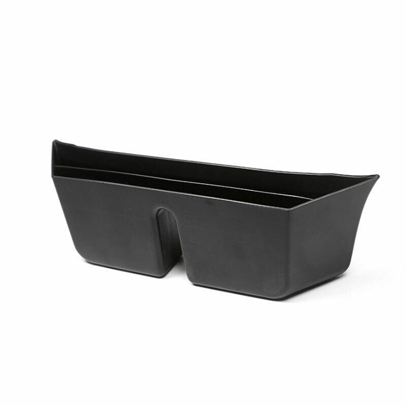 Fit for BMW X1 F48 2016-2022 Matte Black Middle Console Storage Box Tray Trim 1P
