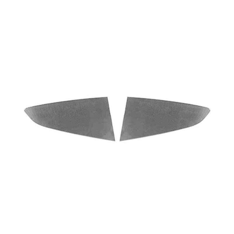 for Ford for Mustang 2015-22 Real Carbon Fiber Rear Side Window Quarter Louver Cover