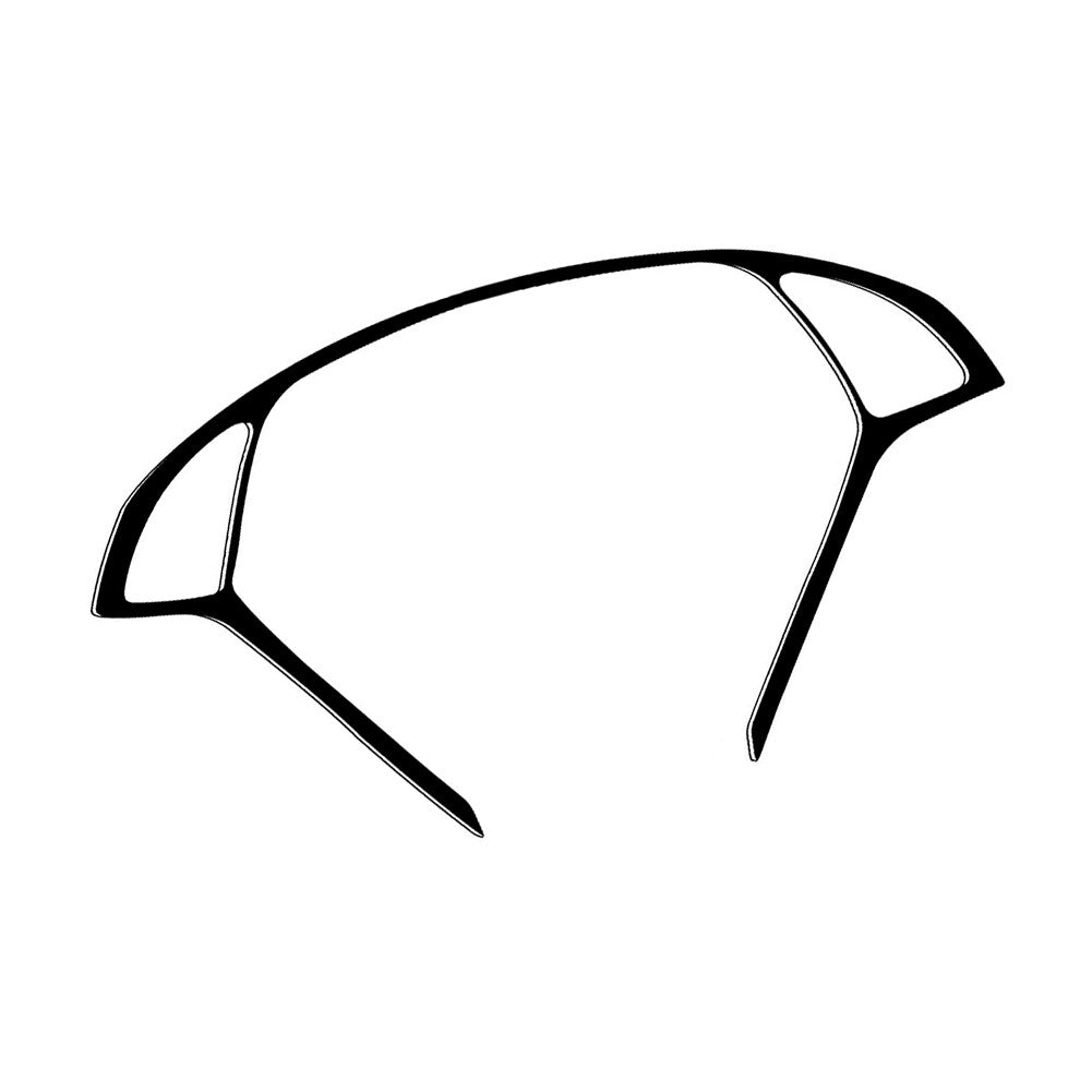 Piano Black Steering Wheel Button Frame Cover Trim for Infiniti G37 2010-2013