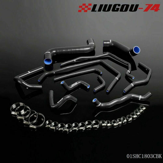 Suitable for 02-06 for Subaru Impreza WRX/STi GDA/GDB EJ207 silicone radiator hose kit LJ