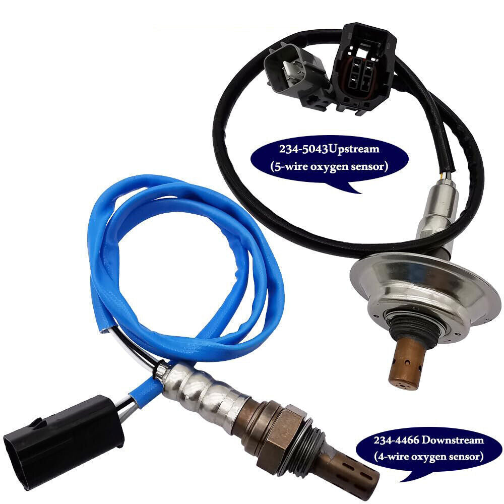 2pcs Oxygen O2 Sensor Upstream+Downstream For 2010-2012 for Mazda CX-7 2.5L L4 NEW