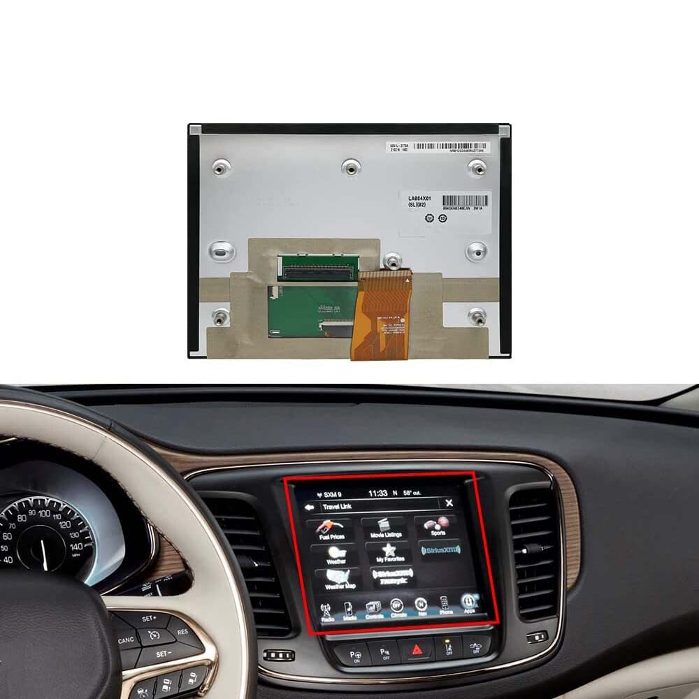LA084X01-SL01/02 17-20 Replacement Part 8.4-inch Uconnect 4C UAQ LCD Touchscreen