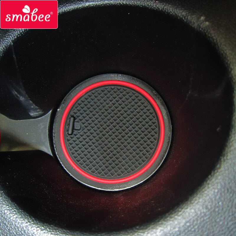 Anti-Slip Gate slot mat for KIA Soul Cup Holders Non-slip mats Accessories