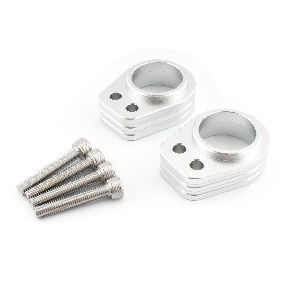 Motorcycle Handlebar Riser Spacer Handle Riser Mount Clamp for Kawasaki ZZR1200