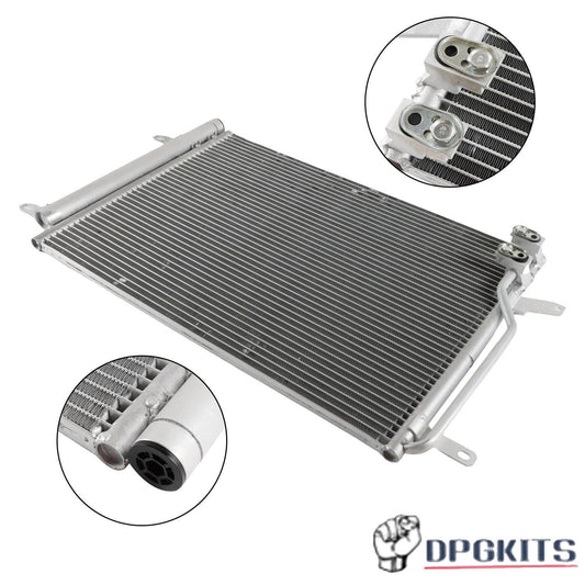 AC Condenser for Volkswagen 2012-2019 Beetle 2010-2018 for Jetta VW3030132 Aluminum