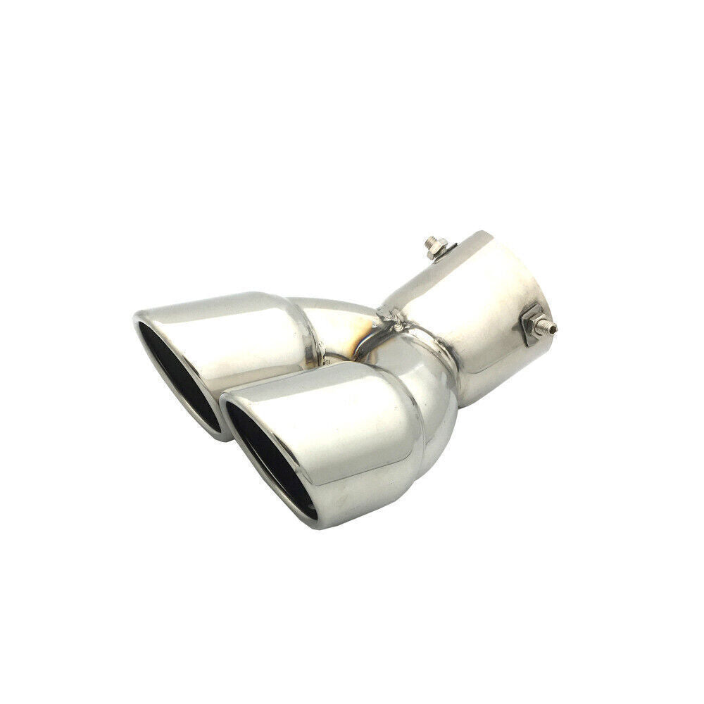 1P Stainless Muffler Exhaust Tail Pipe Tip Finisher for Toyota Highlander 20-24