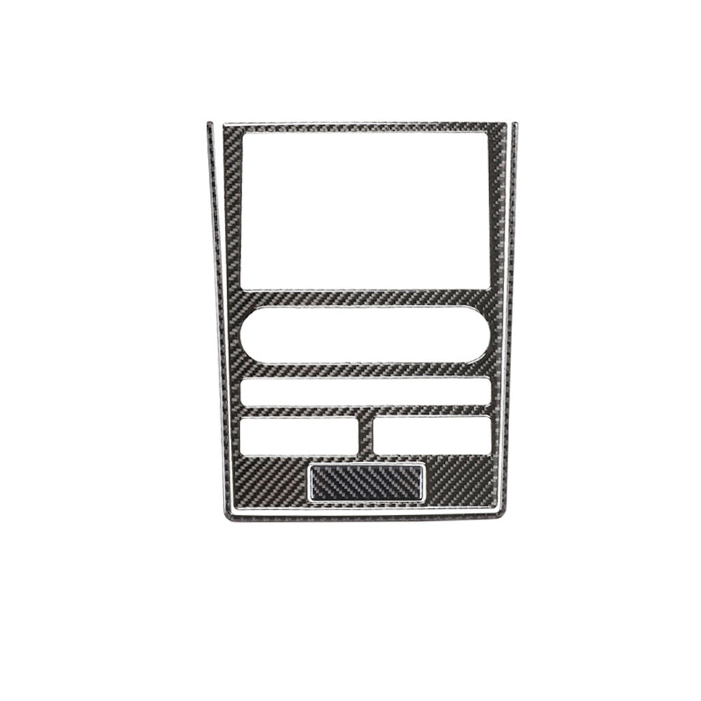 3Pcs Carbon Fiber Center Control Trim Cover for Lincoln for Navigator 2007-2014