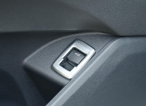 Matte Silver Tailgate Rear Door Switch Fit for BMW X2 F39 2018-2021 Cover Trim