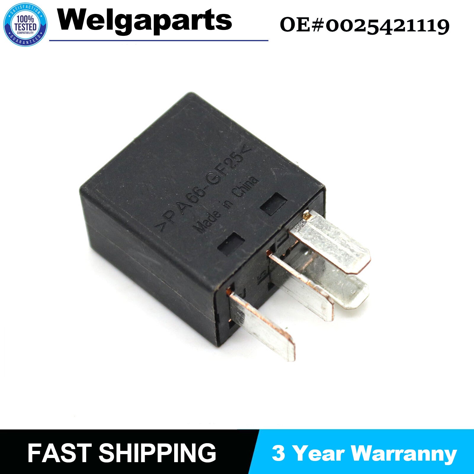 0025421119 for Mercedes W210 W220 R129 W208 W163 W164 Multi Purpose Relay