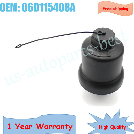 Engine Oil Filter Cover Cap for Audi A3 A4 TT for VW Eos GTI for Passat 2.0T 06D115408A