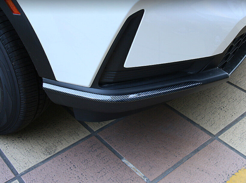 for Honda CRV CR-V 2023-2024 Carbon ABS Front Bumper Side Spoiler Apron Guard