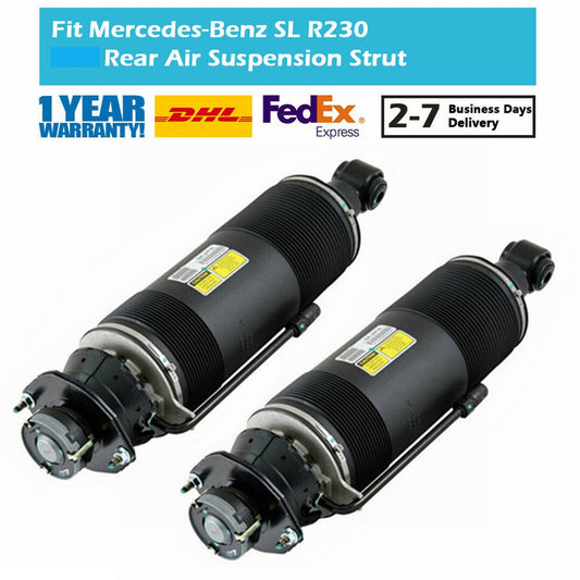 Pair Rear ABC Hydraulic Shock Struts Fit for Mercedes-Benz R230 SL550 R63 2001-2012