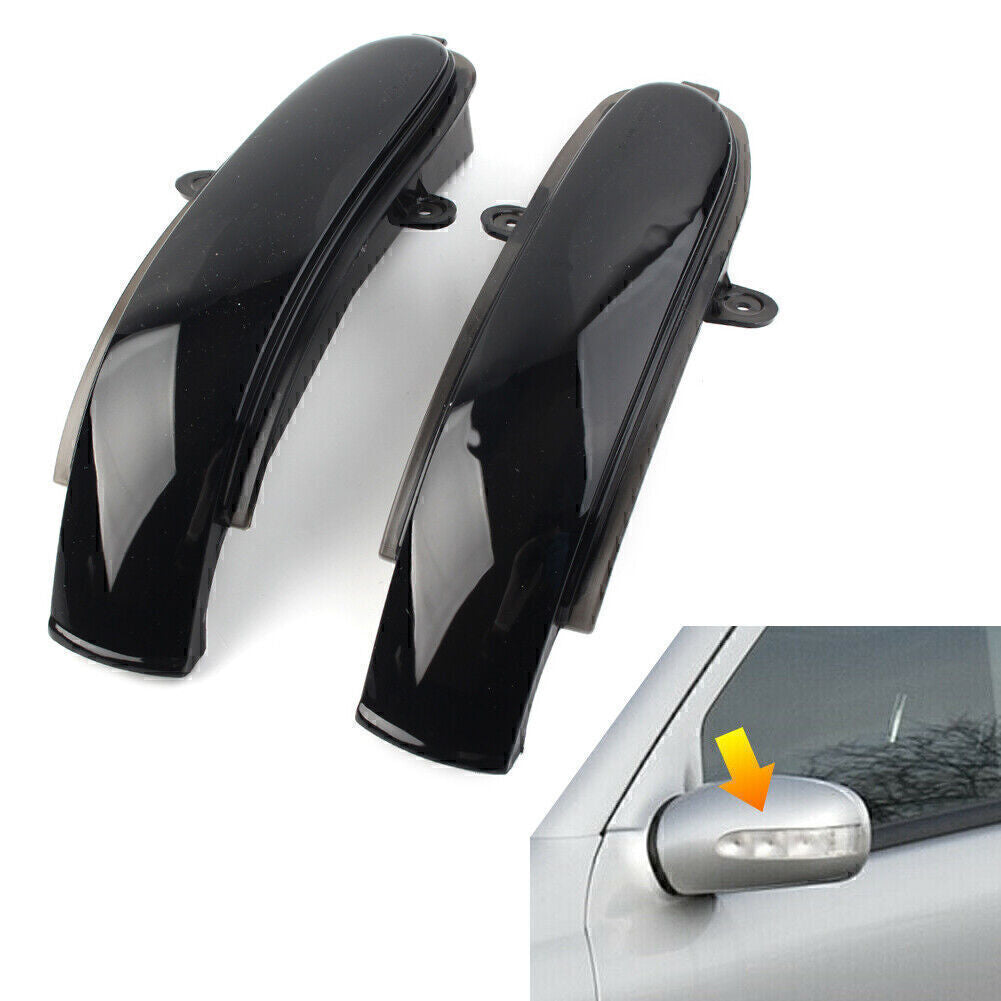 LED Mirror Dynamic Turn Signal Light Fit for Benz C Class W203 S203 CL203 2001-2007