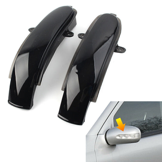 LED Mirror Dynamic Turn Signal Light Fit for Benz C Class W203 S203 CL203 2001-2007
