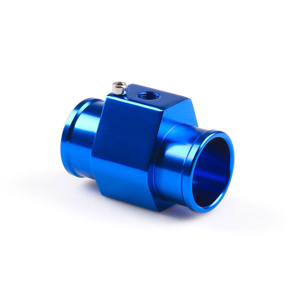 28mm Blue Water Temp Temperature Joint Pipe Sensor Gauge Radiator Hose Adapter