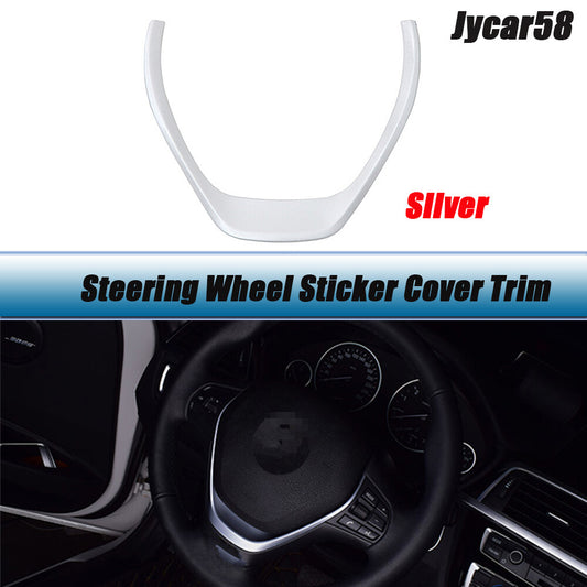 Middle Badge Trim Chome Steering Wheel Trim for BMW 1 3 Series F20 F30 F34 3GT