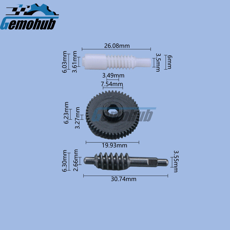 Side Wing Mirror Folding Gear Repair Kit for 2010-2016 for Mazda 5 MK3
