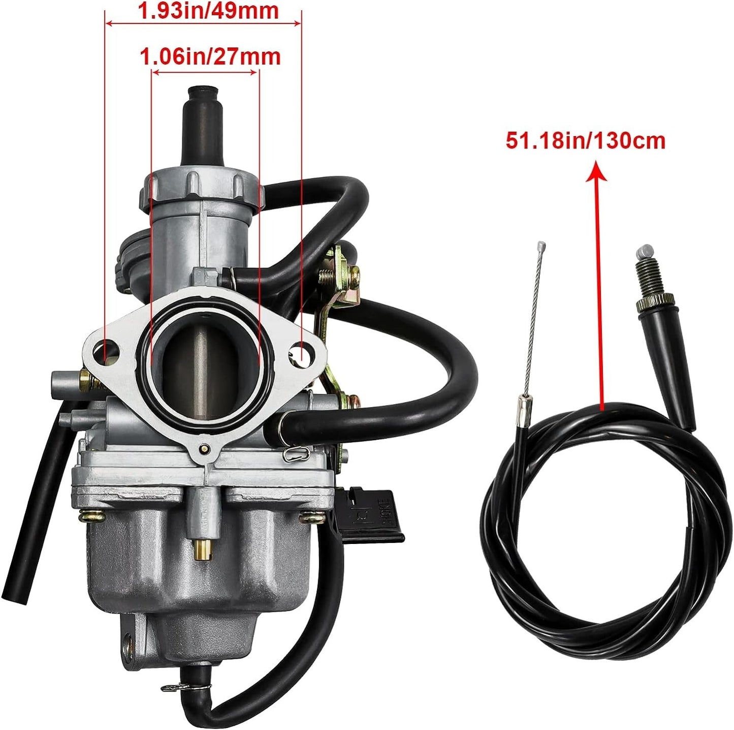 Carburetor for Honda CRF150F/TRX250 Fourtrax Recon/TRX250ex sportrax16100HM8000