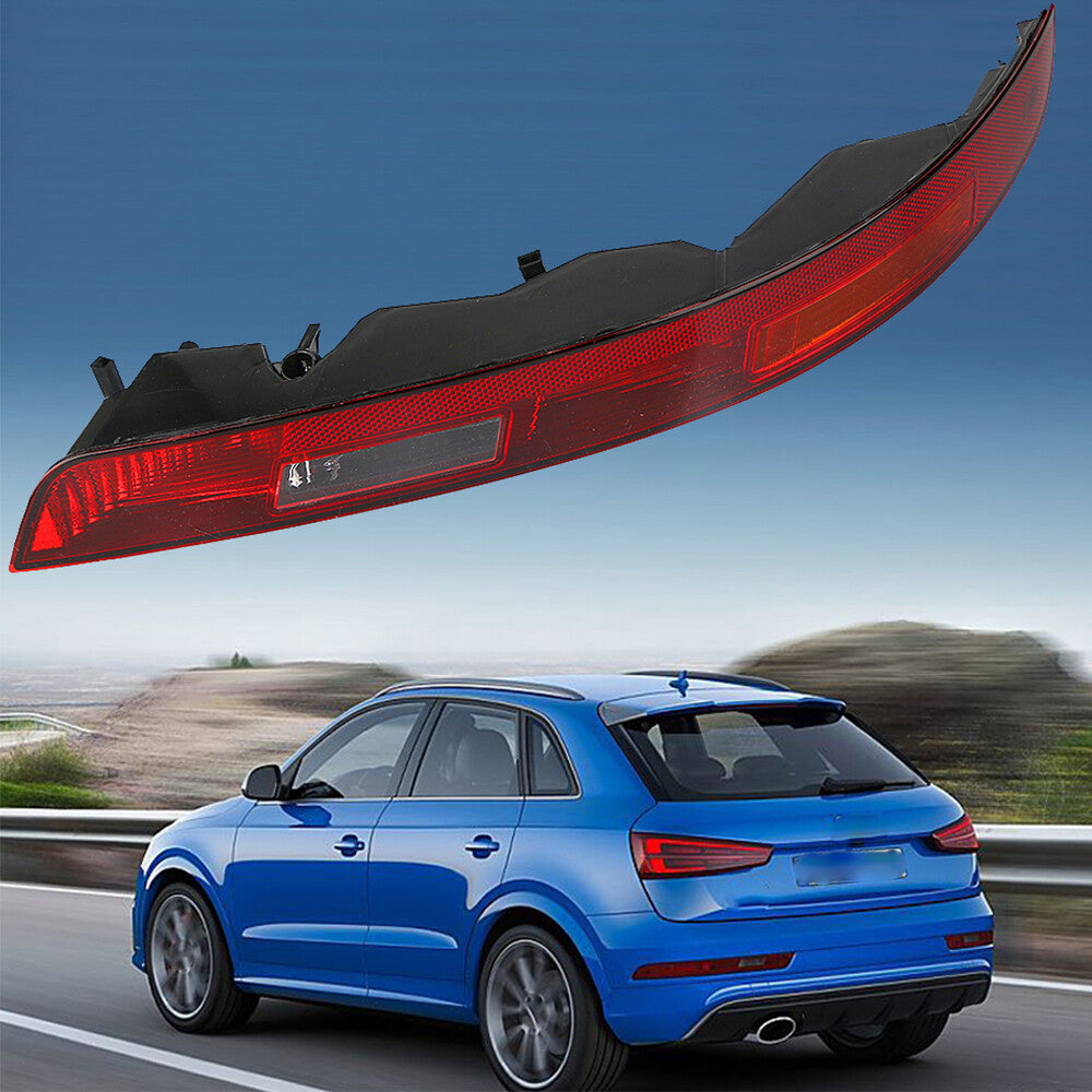 Left Driver Side Rear Bumper Lower Tail Lights Brake Lamps for Audi Q3 2016-18