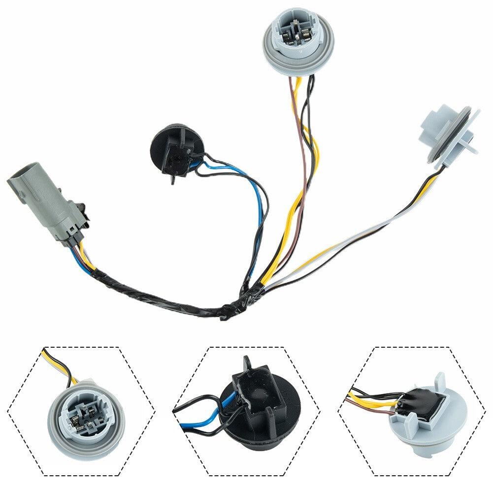 New for Ford F150 F-150 2018-2020 Tail Light Rear Lamp Socket and Wire Assembly
