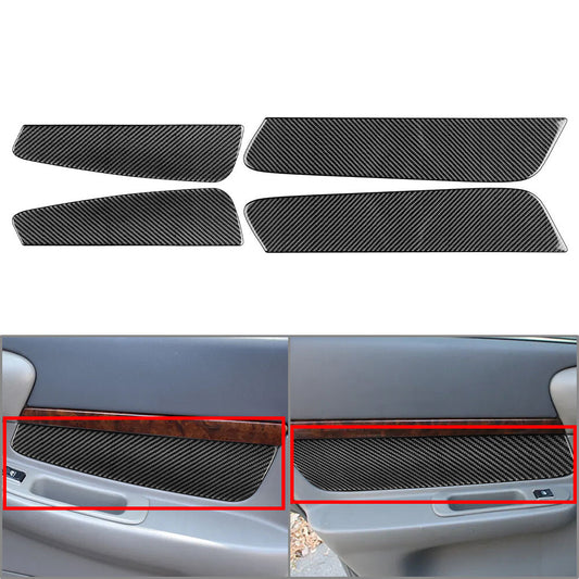 4Pcs Interior Inner Door Panel Cover Trim for Chevrolet Impala 2000-2005 04 02