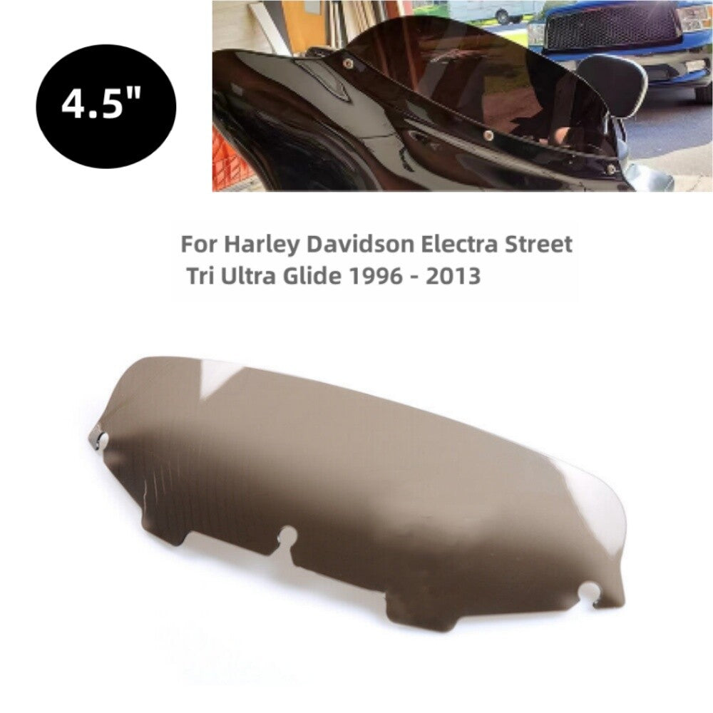Light Smoke 4.5 Windshield Windscreen for Harley Touring Electra Street Glide
