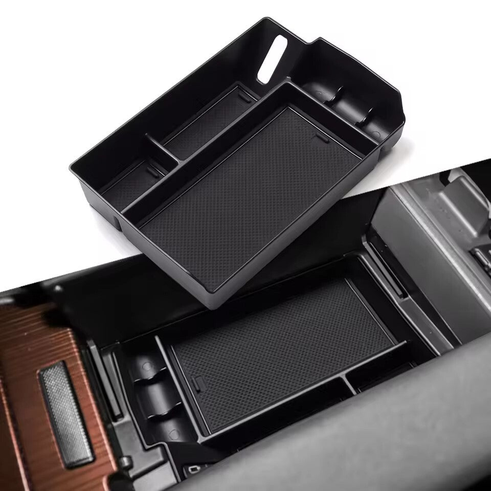for Toyota for Sienna 2021 2022 2023 Center Console Armrest Storage Box BLACK