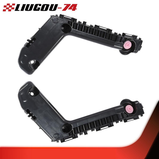 Front bumper bracket fits 17, 18, and 19 for Toyota for Corolla driver and passenger sides.