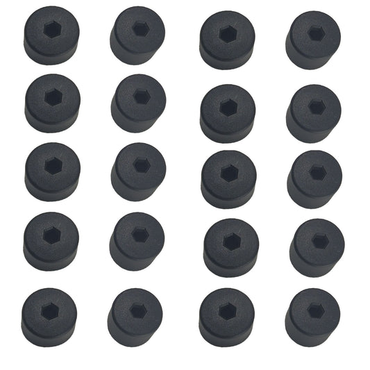 20Pcs Anti-theft Wheel Lug Nut Caps for VW for Golf for Passat Beetle for Jetta 1K06011739B9
