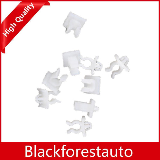 40Pcs 10mm Mounting Bracket Holder Support Retaining Clip Nylon Fits for Nissan