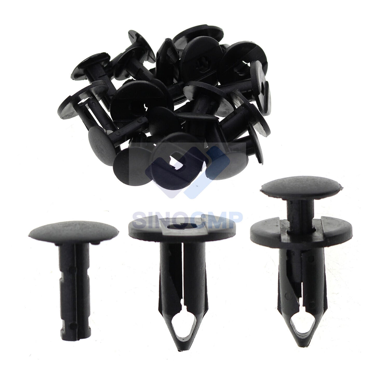 40 pcs Car Body/Bumper Push Pin Rivet Retainer Trim Moulding Clip Accessories