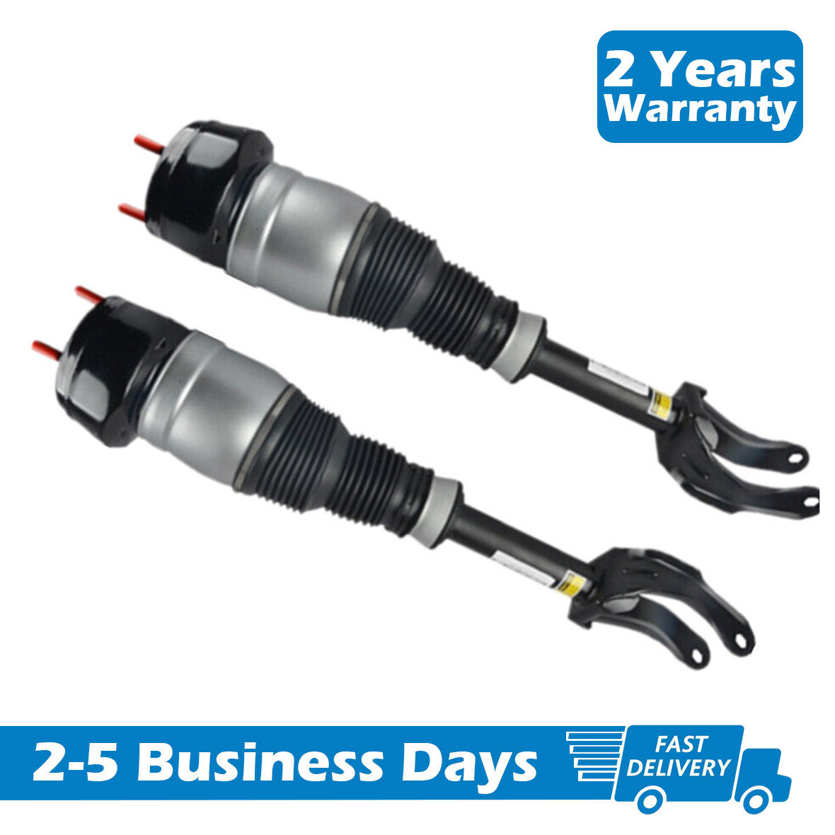 A pair of front L/R air suspension struts (ADS) for Mercedes W166 GL450 GL63 1663205066