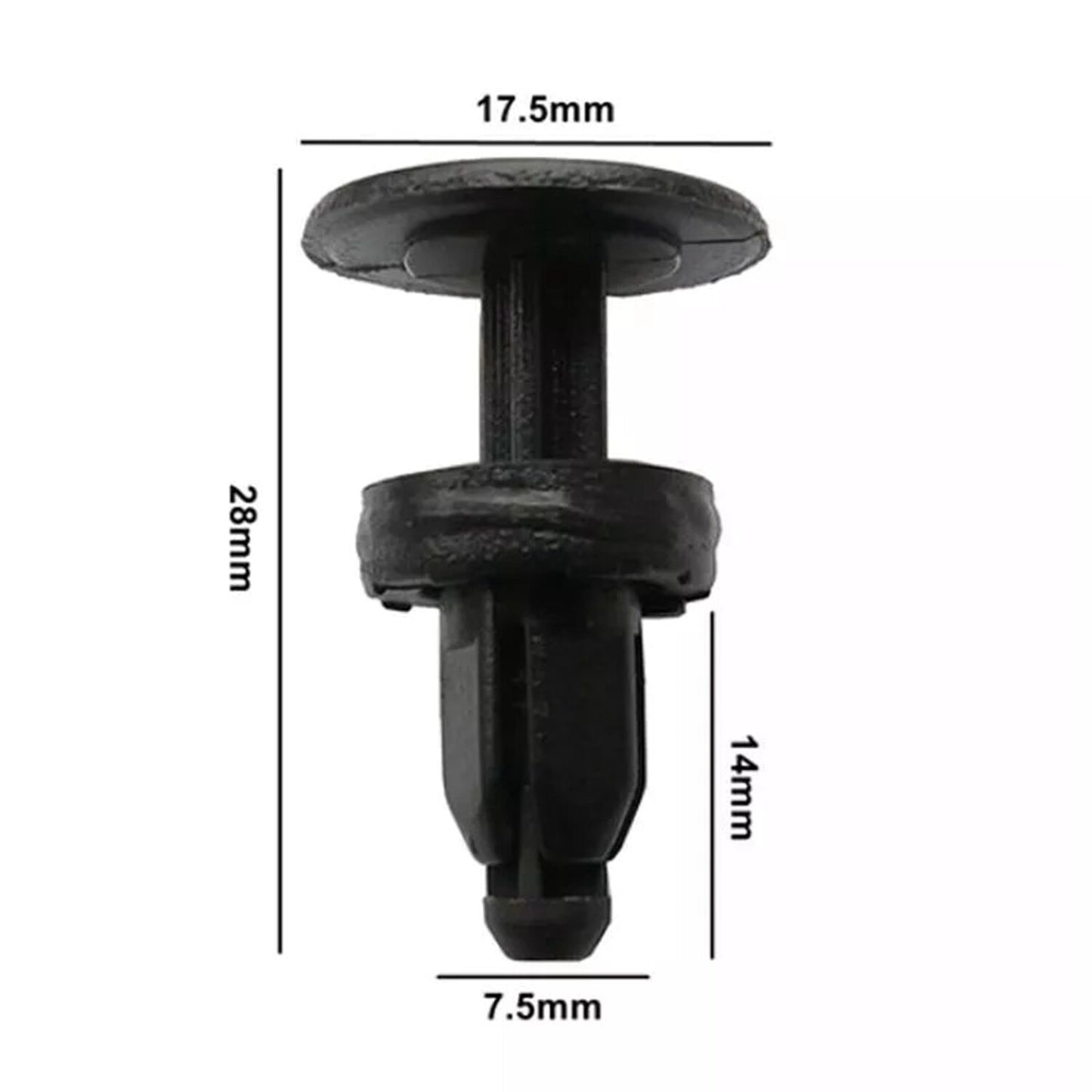 30 Cowl Panel Clip Push Type Retainer Rivets for Honda for Civic CR-V Odyssey Legend