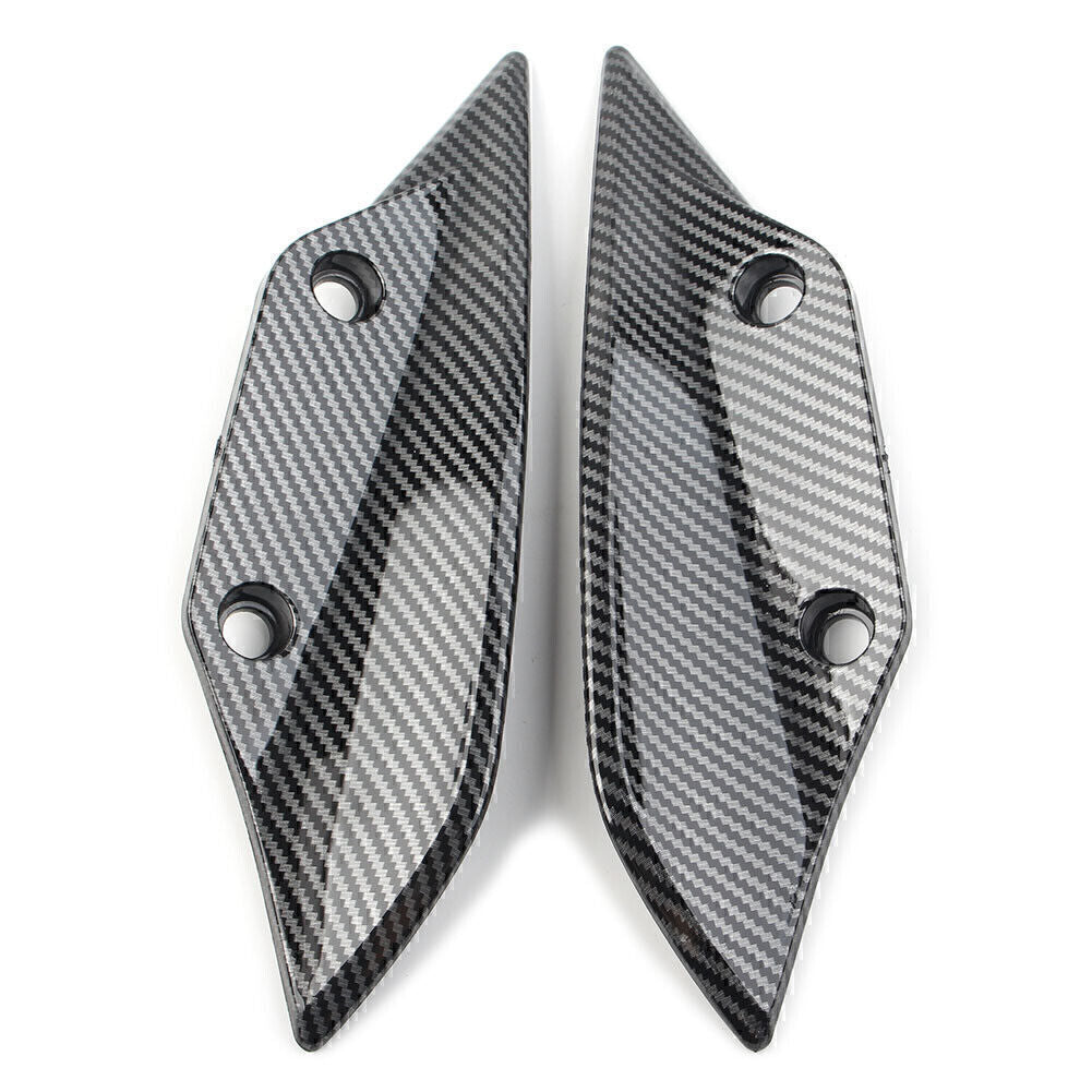 for BMW S1000RR 2009-2014 2010 2011 Carbon Fiber Front Spoiler Winglets Fairing