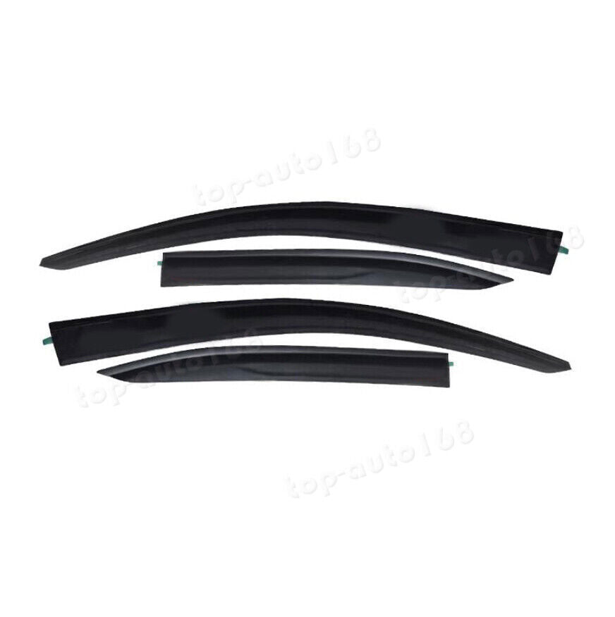 for Toyota for Corolla Sedan 19-24 Black Window Visors Sun Rain Guard Vent Deflector