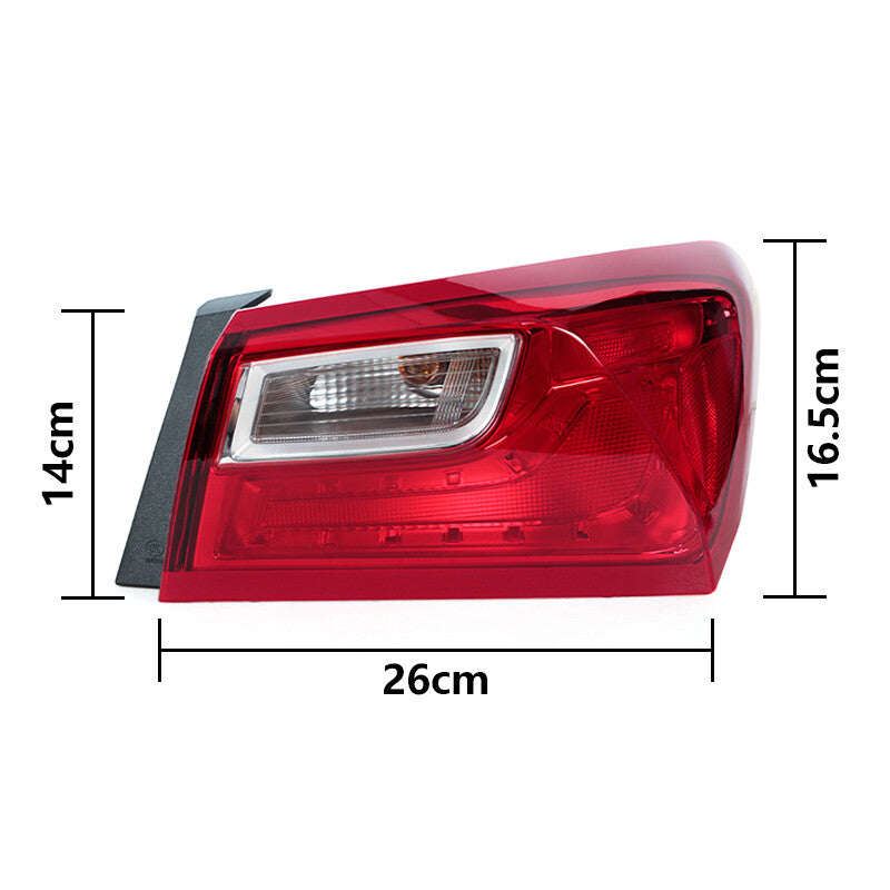 Right Halogen Rear Bumper Tail light for Chevrolet Malibu XL 2016-2018 Taillamp
