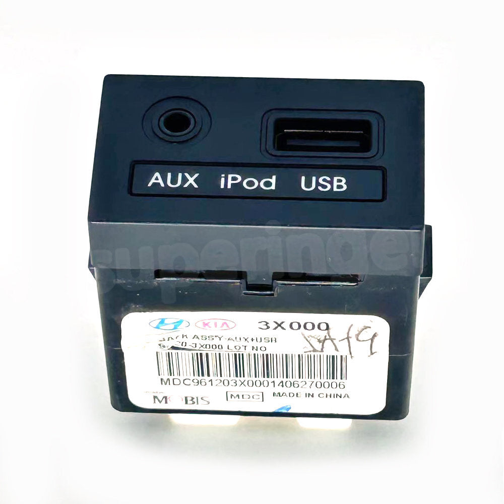Auxiliary jack USB AUX socket 96120-3X000 for Hyundai for Elantra Sedan Coupe 2011-13